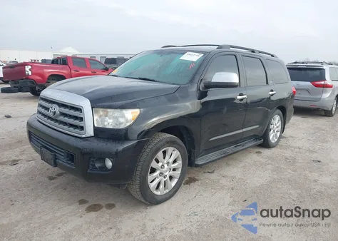 2012 Toyota Sequoia Platinum 5.7L V8 z USA, uszkodzony, nr VIN 5TDYY5G15CS040888